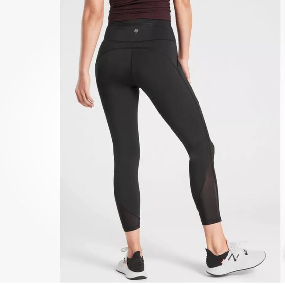 Athleta Lightening 7/8 Tight in Supersonic Navy, Size Medium - Picture 4 of 15